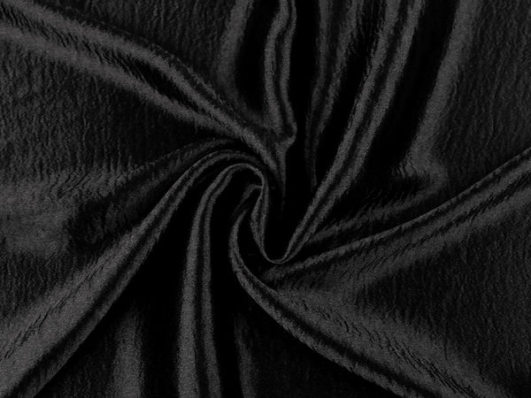 Premium Crumpled Effect Satin Fabric - Soft, Flowing Material with Subtle Shine and Slight Widthwise Stretch for Ball Gowns & Wedding Dresses