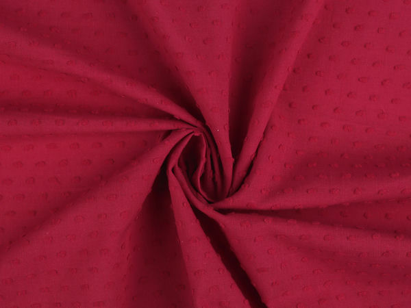 Premium Polka Dot Cotton Canvas Fabric - Soft Breathable Material for Sewing, Dresses, and DIY Crafts