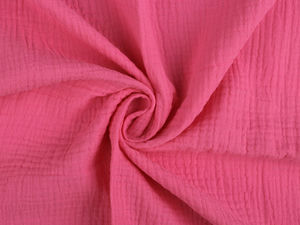 Premium Double Gauze Muslin Fabric - Ultra-Soft, Breathable Two-Layer Cotton Cloth for Apparel, Baby Items, and Home Projects