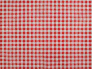 Premium Coarse Cotton-Linen Imitation Canvas Fabric - Classic Checkered Pattern