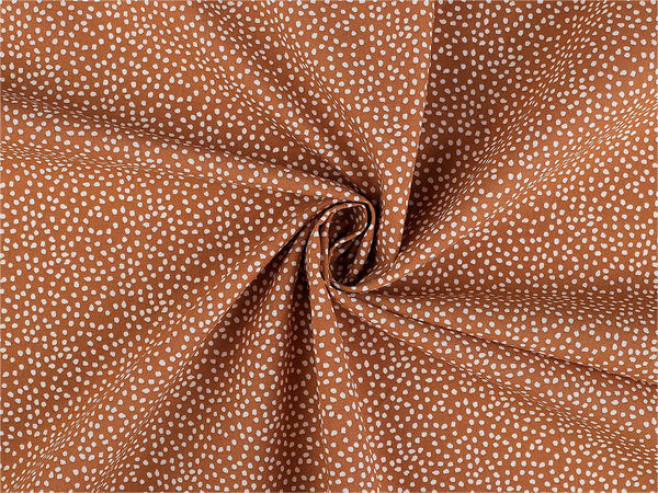 Premium Polka Dot Cotton Canvas Fabric - Versatile Material for Home Decor & Sewing Crafts