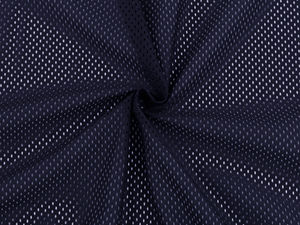 Premium Mesh Knitted Clothing Fabric - Breathable Elastic Knit for Sportswear & Swimwear