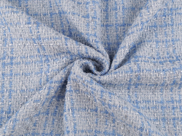 Premium Metallic-Thread Tweed Fabric for Suits, Dresses and Jackets