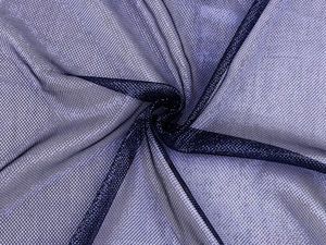 Premium Elastic Glitter Mesh Fabric with Metallic Lurex Shine - Sold by the Metre
