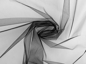 Premium Fine Tulle Fabric (300 cm Width) - Lightweight Elastic Netting for Veils, Petticoats & Event Decor