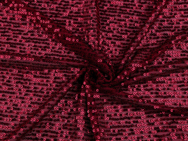 Premium Stretch Sequin Knit Fabric - 3mm Sparkling Sequins for Dancewear, Prom Dresses & Evening Apparel