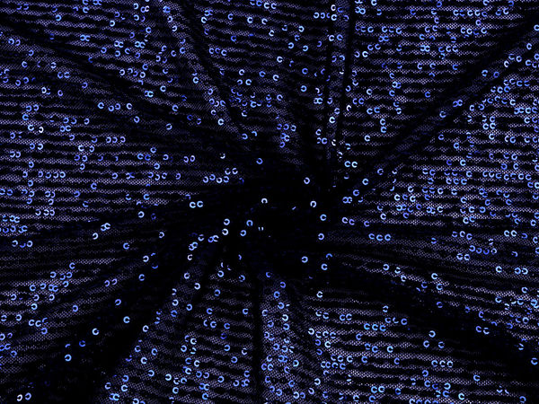 Premium Stretch Sequin Knit Fabric - 3mm Sparkling Sequins for Dancewear, Prom Dresses & Evening Apparel