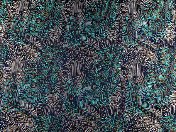 Premium Lustrous Jacquard Fabric for Apparel, Home Decor, and Upholstery