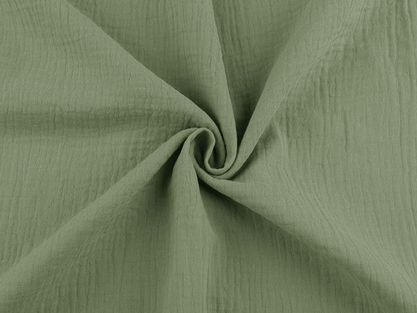 Premium Double Gauze Muslin Fabric - Soft, Breathable Cheesecloth for Apparel, Baby Products, and Home Textiles