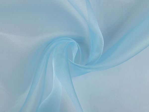 Premium Shimmering Organza Fabric - Structured Sheer Material for Dressmaking, Costumes, Curtains, and Event Decor