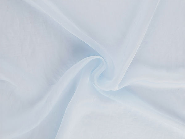 Premium Crinkled Crepe Chiffon Fabric - Soft, Flowing Sheer Material for Apparel, Drapery, and Event Decor