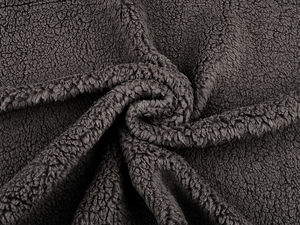 Premium Faux Lamb Fur Knit Fabric - Ultra-Soft Medium-Pile Fleece for Apparel & Home Decor