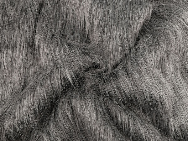 Premium Long-Hair Faux Fur Fabric - Luxury Shag Material for Rugs, Throws & Crafting