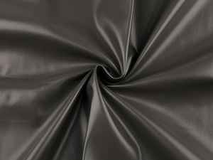Premium Elastic Faux Leather Fabric with Warm Felt Backing - Soft Upholstery & Apparel Leatherette