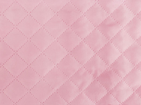 Premium Ultrasonically Quilted Insulated Lining Fabric - 3x3cm Square Pattern Interlining