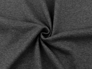 Premium Fleece-Lined Jersey Knit Fabric - Cozy Insulated Sweat Fabric