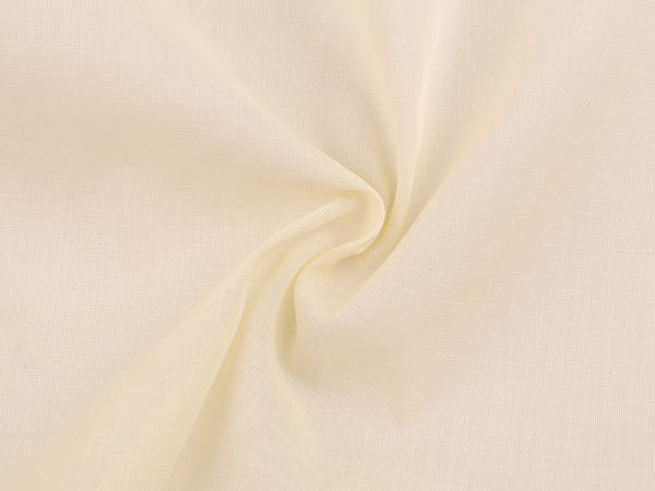 Premium Raw Cotton Fabric - Fine Ribbed Canvas for Home Decor, Curtains, and DIY Crafts