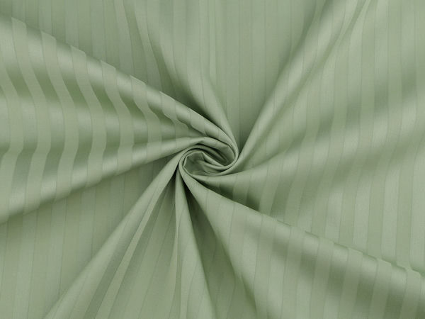 Premium Extra-Wide Striped Cotton Satin Fabric (305 cm Width) – Sanforized & Breathable