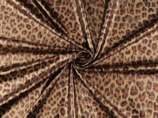 Premium Animal Pattern Swimwear Fabric - High-Stretch Knit for Swimsuits & Activewear