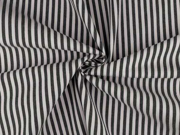 Premium Striped Denim Upholstery and Lounger Cover Fabric