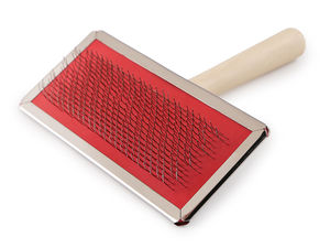 Premium Macrame Fringe Combing & Detangling Brush with Protective Bristles, 11.5x5.5 cm