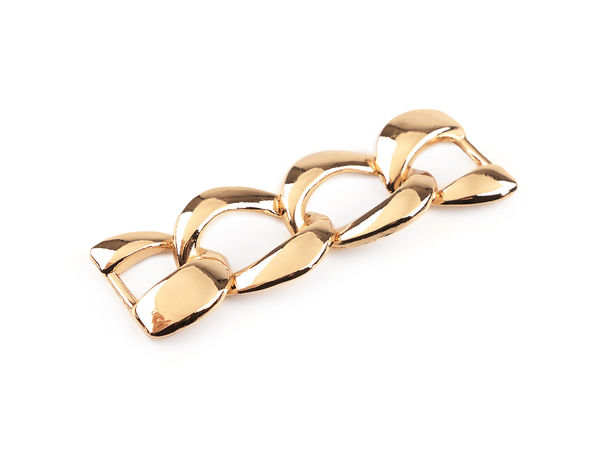Premium Metal Decorative Chain for Clothing, Swimwear & Fashion Accessories - 2.1x6.2 cm