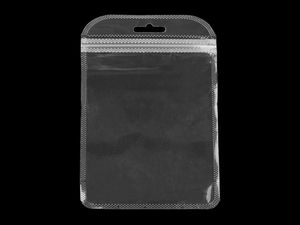 Premium Transparent Reusable Grip Seal Bags with Hanging Hole (11x17 cm)