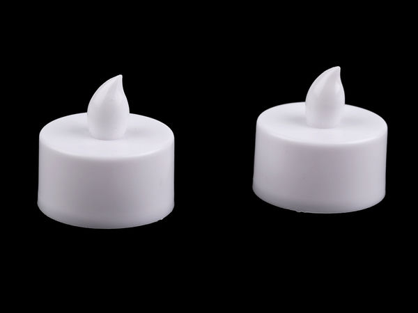 Premium Flameless LED Tea Light - Battery Operated Warm Glow Candle (Ø3.6 cm)