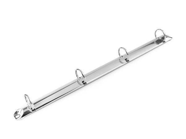 Premium 4-Ring Binder Mechanism for DIY Scrapbooks, Photo Albums & Custom Planners - Nickel Finish