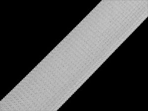 Premium Elastic Plush Loop Fastener Tape - 26 mm Width, Black