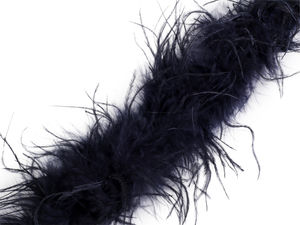 Premium Ostrich Feather Boa (22g, 1.8m) – Elegant Fashion Accessory, Costume Trim & DIY Haberdashery