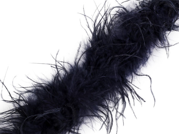 Premium Ostrich Feather Boa (22g, 1.8m) – Elegant Fashion Accessory, Costume Trim & DIY Haberdashery