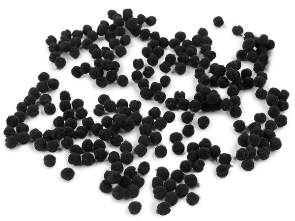 Premium Mini Craft Pom Poms 4mm (2000-Pack) – Miniature Embellishments for DIY Crafts, Jewelry Making & Holiday Decor