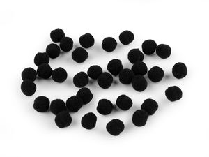 Premium Mini Craft Pom Poms (8mm) for Sewing, Jewelry Making, and DIY Decorations