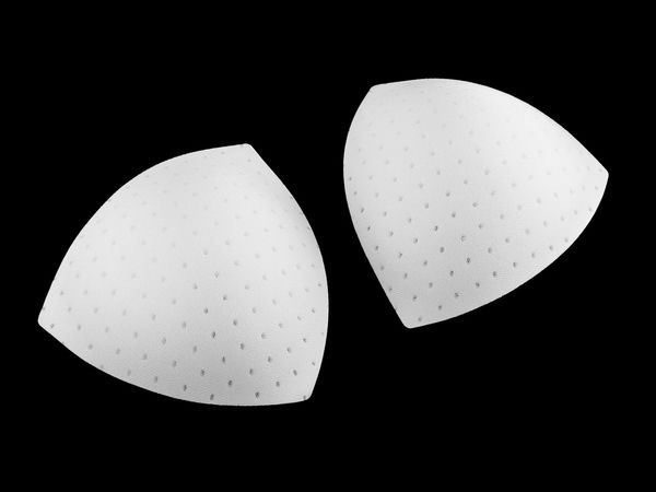 Breathable Perforated Inserts for Swimwear, Corsets, and Dresses | Premium Sew-In Bra Pads, Size 38
