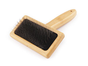 Premium Macrame Combing Brush & Wooden Carding Comb for Fiber Art, 5.5x10.5 cm