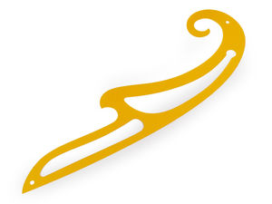 Professional Flexible French Curve Ruler for Tailoring, Patternmaking & Paper Crafting