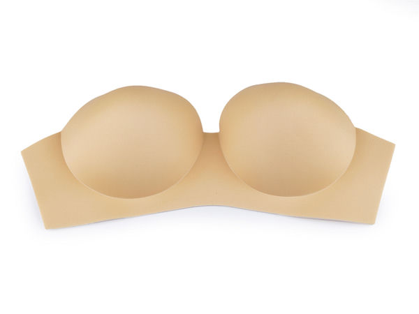 Premium One-Piece Bra Pad Insert - Contour Breast Enhancer Cup for Swimwear, Corsets, and Dresses, Size 36
