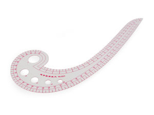 Flexible Transparent Curve Ruler for Sewing, Dressmaking, and Pattern Drafting - Shatter-Resistant Tailoring Ruler
