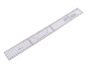 Premium Transparent Flexible Patchwork Ruler for Sewing, Quilting, and Crafts - 5 x 50 cm
