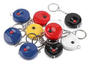 Premium Retractable Tape Measure Keychain – 150cm / 60-Inch Double-Sided Pocket Measuring Tape for Sewing, Tailoring & Everyday Carry