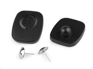 Durable Retail Security Tags | EAS Magnetic Hard Chips for Clothing, Haberdashery, and Retail Merchandise Protection