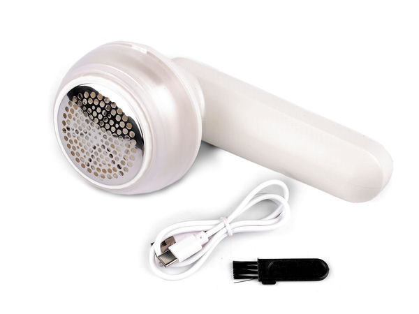 Rechargeable Fabric Shaver and Lint Remover - Premium Electric Defuzzer with USB Charging for Knitwear, Clothing, and Upholstery
