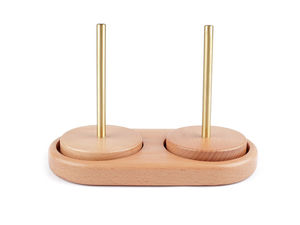 Premium Wooden Yarn Holder and Unwinder - Tangle-Free Spindle for Knitting and Crochet