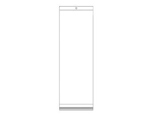 Premium Clear Polypropylene Self-Adhesive Bags with Hang Hole (12x30 cm) - Pack & Display