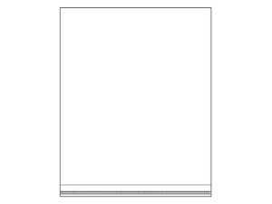 Clear Glossy PP Bags with Self-Adhesive Flap (45 x 55 cm) – Premium Resealable Plastic Packaging for Retail & Storage