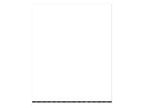 Clear Glossy PP Bags with Self-Adhesive Flap (45 x 55 cm) – Premium Resealable Plastic Packaging for Retail & Storage