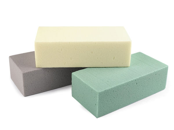 Premium Dry Floral Foam Block for Artificial Flower Arrangements - 7 x 10.5 x 23 cm