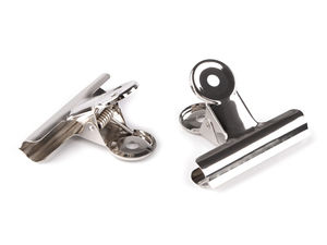 Premium Metal Spring Fabric Clip (7.5 cm) - Heavy-Duty Tailor's Sewing Peg and Multi-Purpose Clamp with Hanging Hole