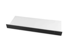 Transparent Magnetic Shelf Divider and Stopper for Metal Shelving (49x20 cm) – Premium Store Display Organizer